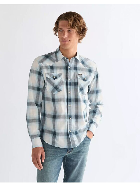 Wrangler Wrangler Koszula WESTERN SHIRT Kolorowy Regular Fit