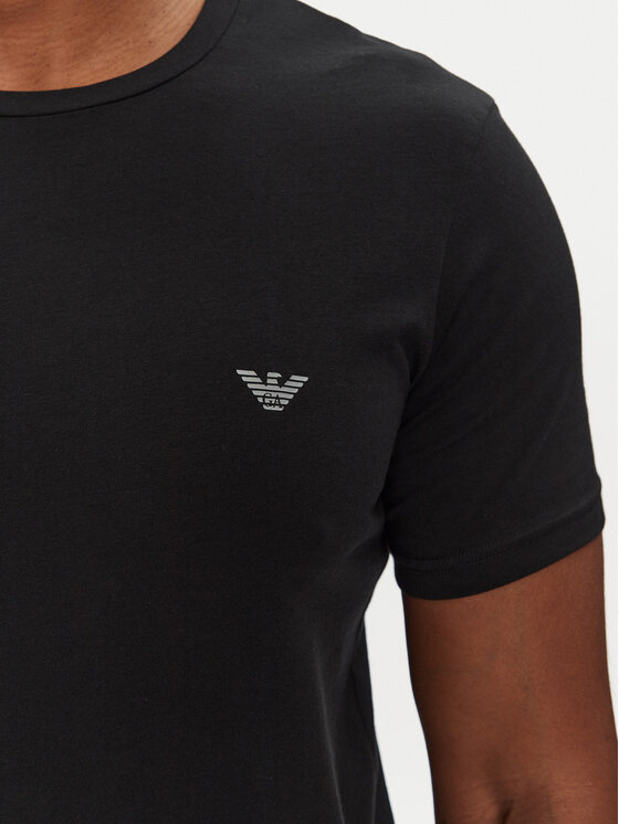 Emporio Armani Underwear Emporio Armani Underwear Komplekt kahest t-särgist EM000391 AF10776 MC005 Must Regular Fit