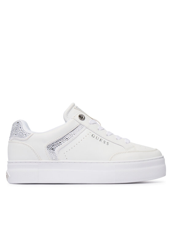 Guess Sneakers FLTGX3 ELE12 Alb