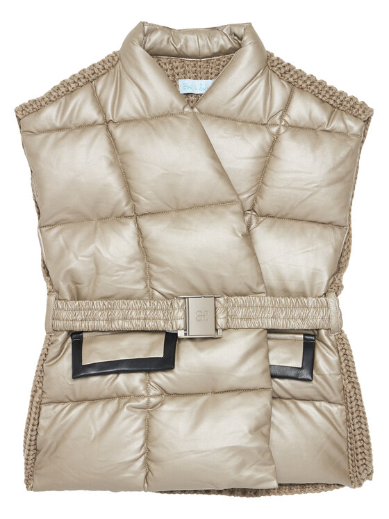 Abel & Lula Abel & Lula Γιλέκο 5839 Μπεζ Regular Fit