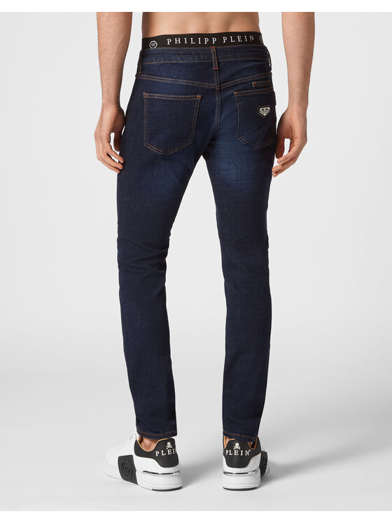 PHILIPP PLEIN PHILIPP PLEIN Jeansy 67 Světle modrá Slim Fit