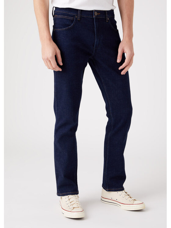 Jeansy Wrangler, Rozmiar W42/L36, Niebieskie, GREENSBORO