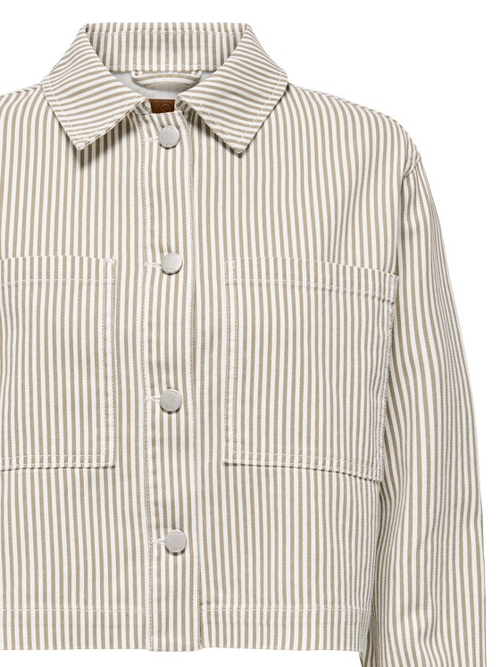 ONLY ONLY Дънково яке Naomi 15363815 Бежов Regular Fit
