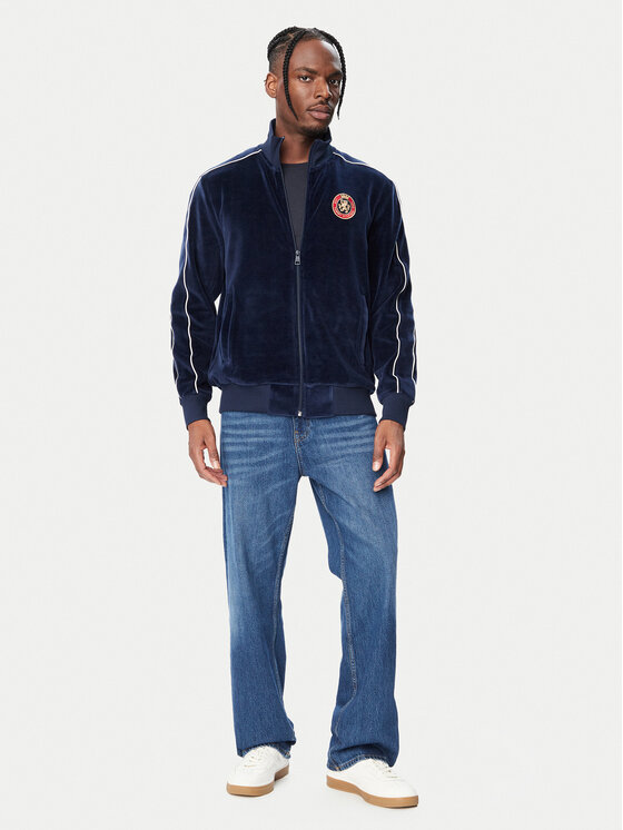 Tommy Hilfiger Tommy Hilfiger Mikina MW0MW45209 Tmavomodrá Regular Fit
