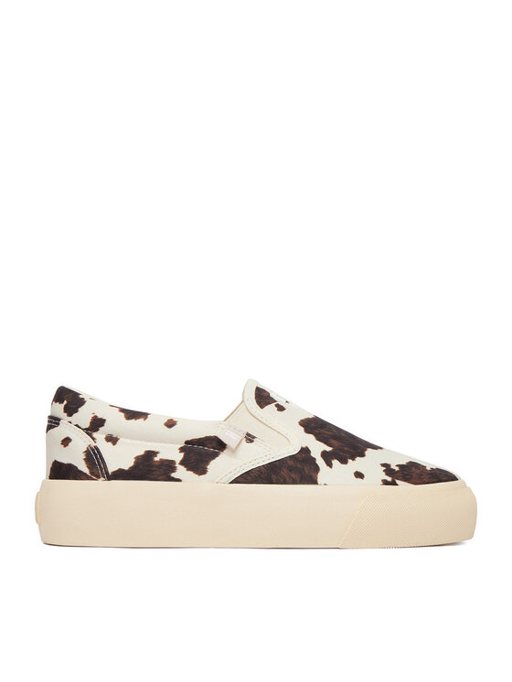 DC Shoes Tenisówki CEO-LEA-ZL-0012 Écru