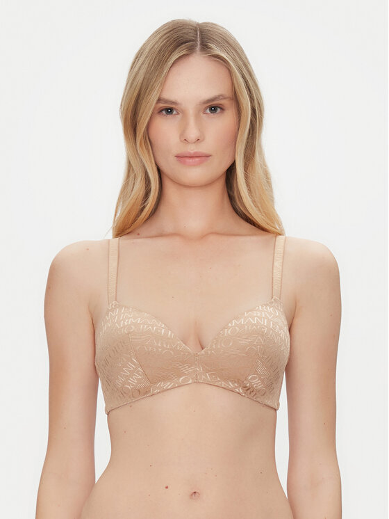 Biustonosz bezfiszbinowy Emporio Armani Underwear