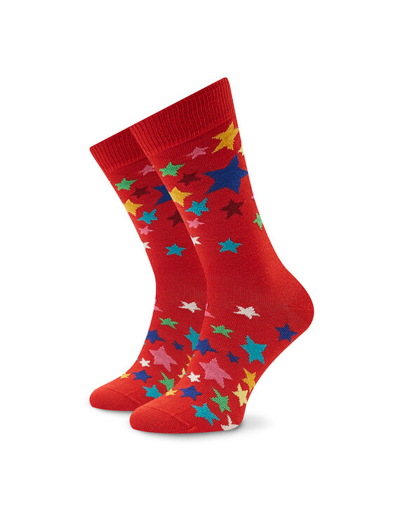 Șosete Lungi pentru Copii Happy Socks KSTS01-4300 Roșu