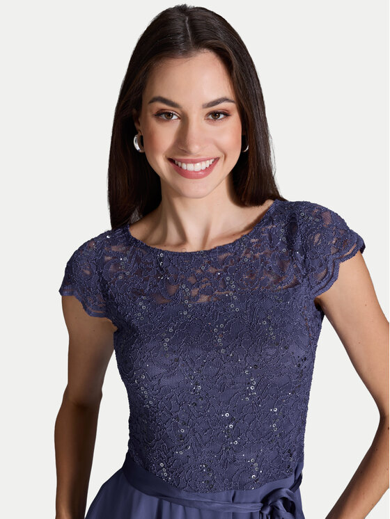 Swing Swing Rochie cocktail 77760510 Albastru Regular Fit