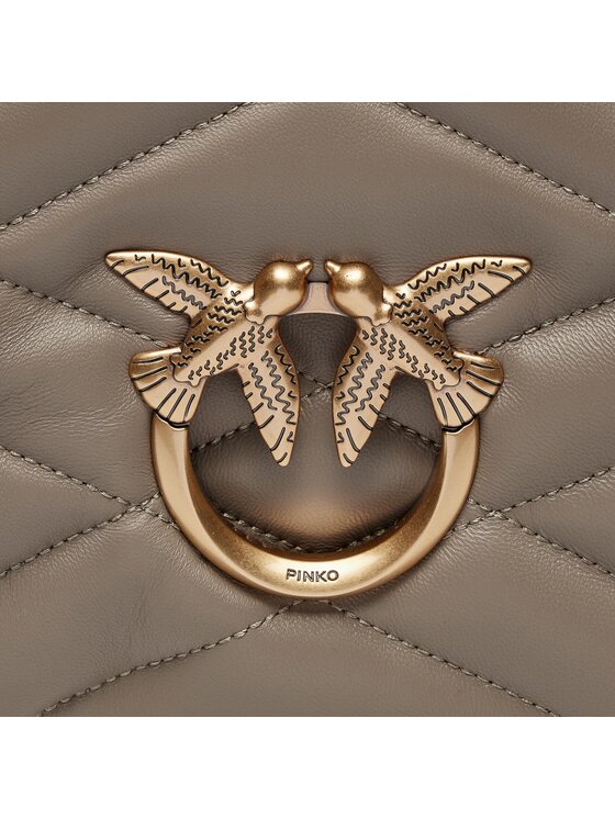 PINKO Pinko Сумка Love Click Puff Classic PE 24 PLTT 101585 A1ET Бежевий