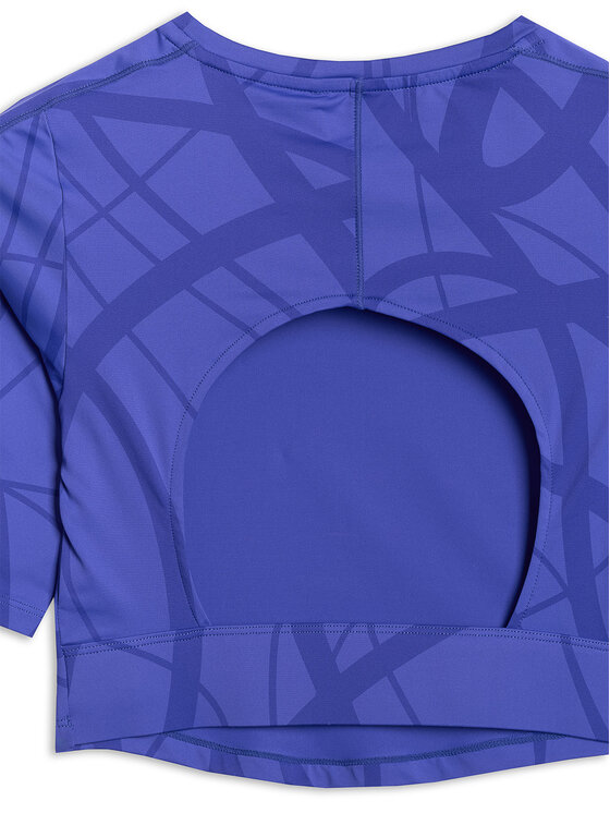 4F 4F Koszulka techniczna TRAINING Niebieski Slim Fit