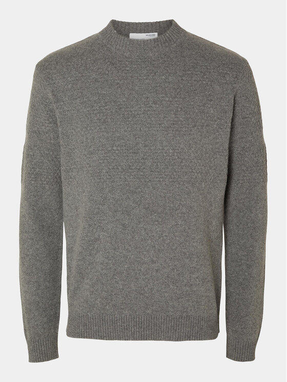 Selected Homme Selected Homme Maglione 16090155 Grigio Regular Fit