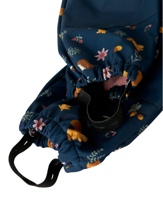 NAME IT NAME IT Salopetă Softshell 13236599 Bleumarin Regular Fit