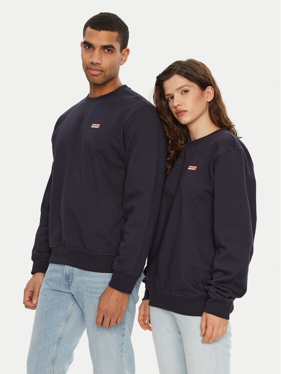 Hunter Hunter Pulóver Jorah HARU0007242 Sötétkék Regular Fit