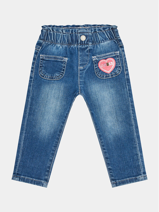 Guess Guess Traperice A3YA00 D4CA0 Tamnoplava Relaxed Fit