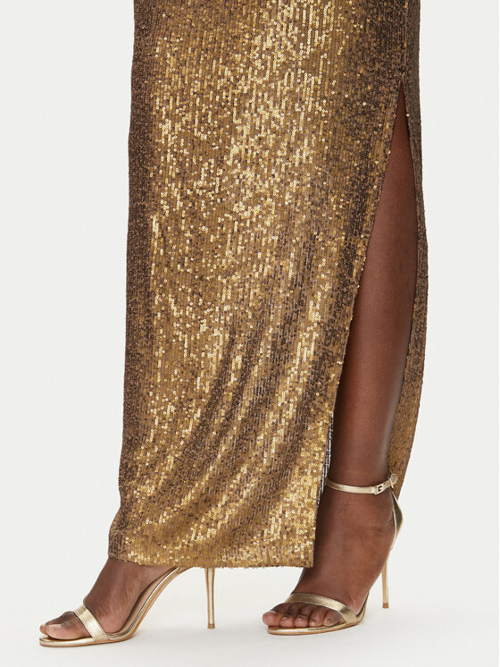 NORMA KAMALI NORMA KAMALI Abito da sera ST4243SQG69151 Oro Slim Fit