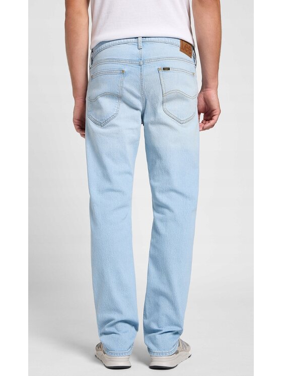 Lee Lee Jeansy Daren Zip Fly Niebieski Regular Fit