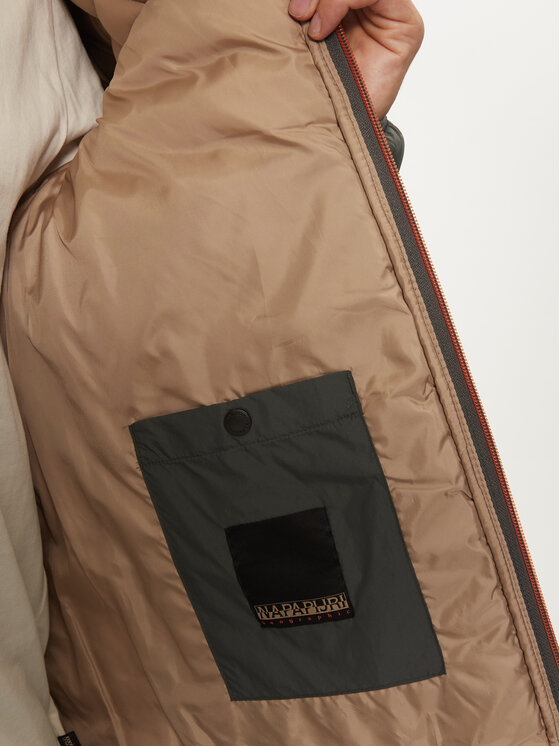 Napapijri Napapijri Зимно яке A-Lapaz NP0A4I25 Зелен Regular Fit