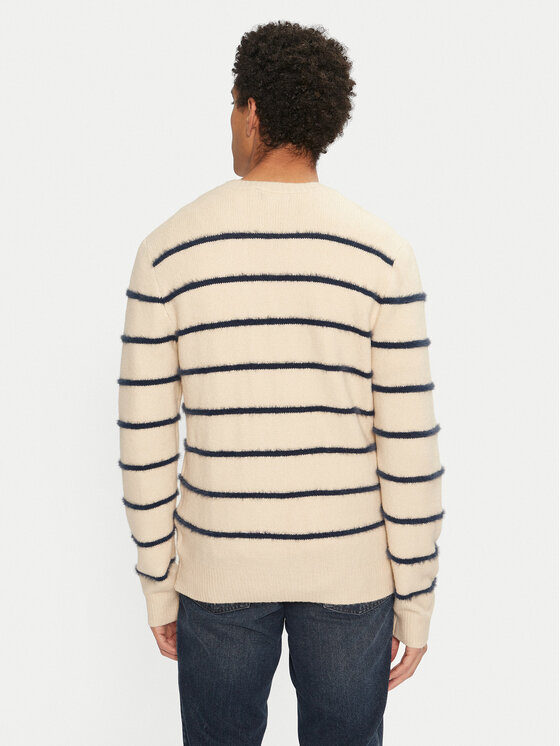 Brave Soul Brave Soul Megztinis MK-248OSLO Smėlio Regular Fit