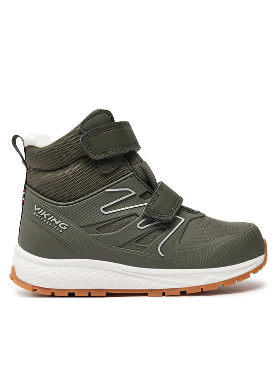 Viking Viking Čizme za snijeg Equip Defence Warm Wp 2V 3-94400-2437 Kaki