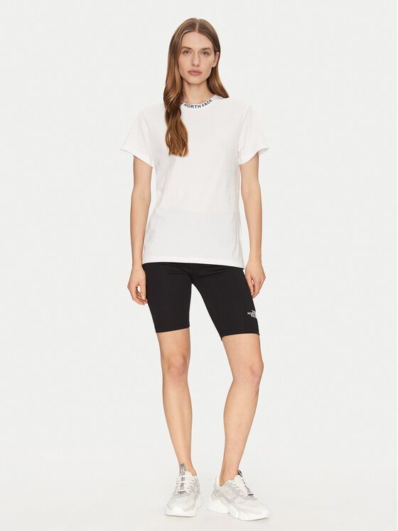 The North Face The North Face T-Shirt Zumu NF0A87DJ Biały Relaxed Fit