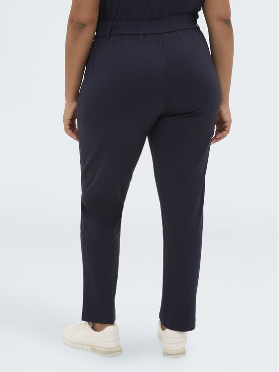 Fiorella Rubino Fiorella Rubino Pantaloni di tessuto P630L002359N034 Blu Slim Fit