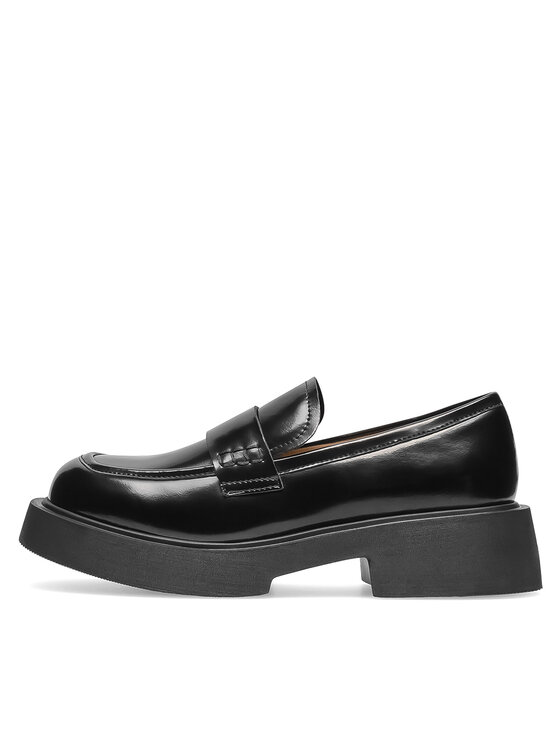 Badura Badura Loafersy WFA2588-1Z Czarny