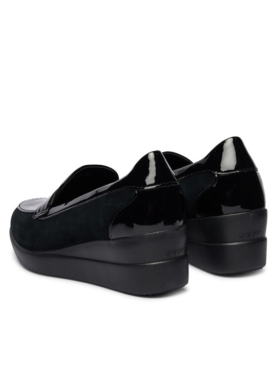 Geox Geox Mocasini D Stardust D6630A 022HH C9999 Negru