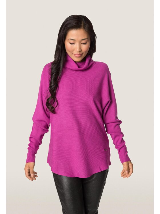 QUIOSQUE QUIOSQUE Sveter 6TS001 Fialová Regular Fit