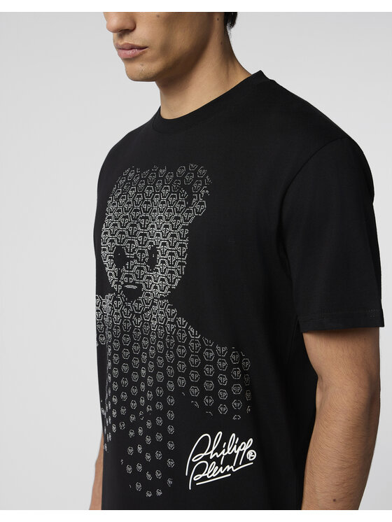 PHILIPP PLEIN PHILIPP PLEIN T-Shirt 28971 Czarny Regular Fit