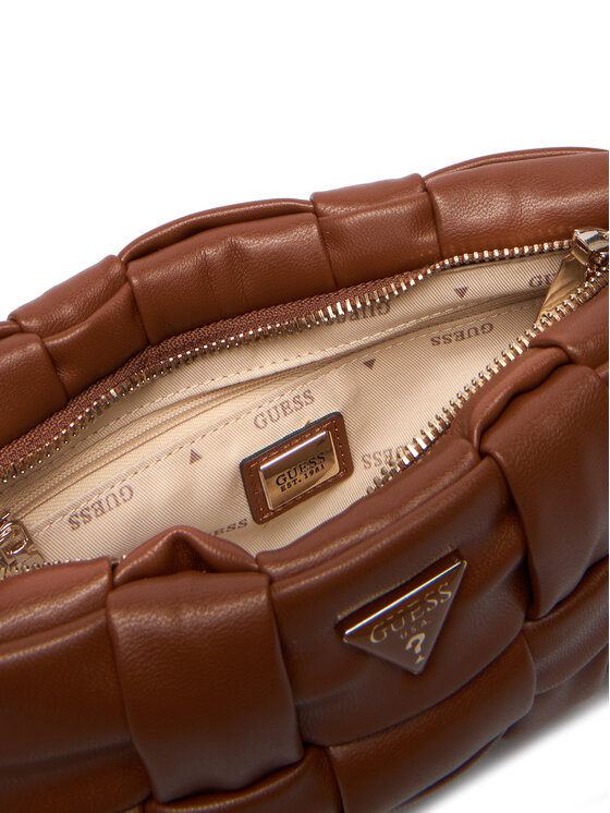 Guess Guess Kabelka Marion Mini HWWG80 72720 Hnedá
