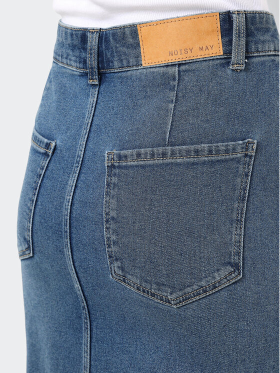 Noisy May Noisy May Jeans suknja Kath 27030286 Plava Regular Fit