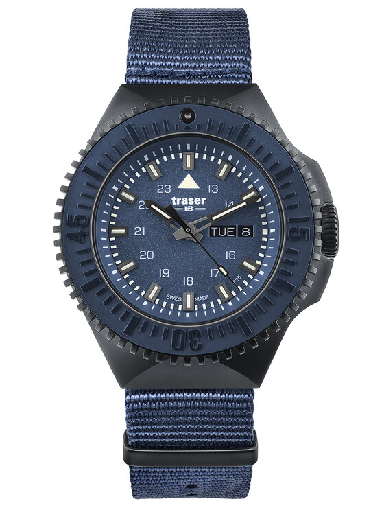 Traser Traser Zegarek TS-109856 Niebieski