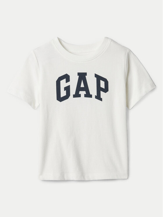 Gap Tričko 888285-02 Biela Regular Fit