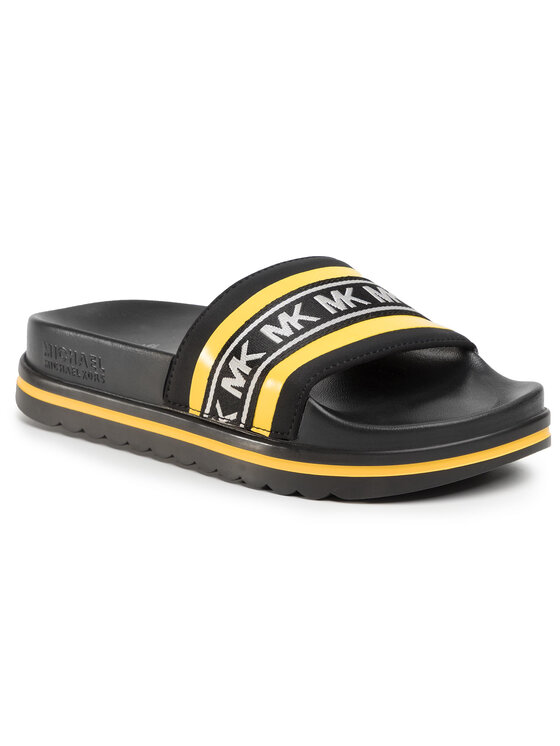 Sporty Slides Michael Kors Tyra Slide MICHAEL Michael Kors Pantoletten Tyra  Slide 40R0TRFA1D Schwarz