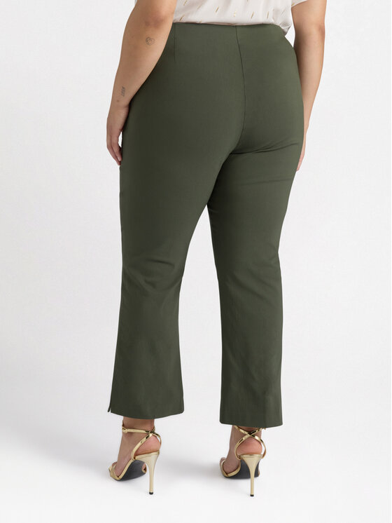 Fiorella Rubino Fiorella Rubino Pantaloni di tessuto P170L002192N035 Verde Regular Fit