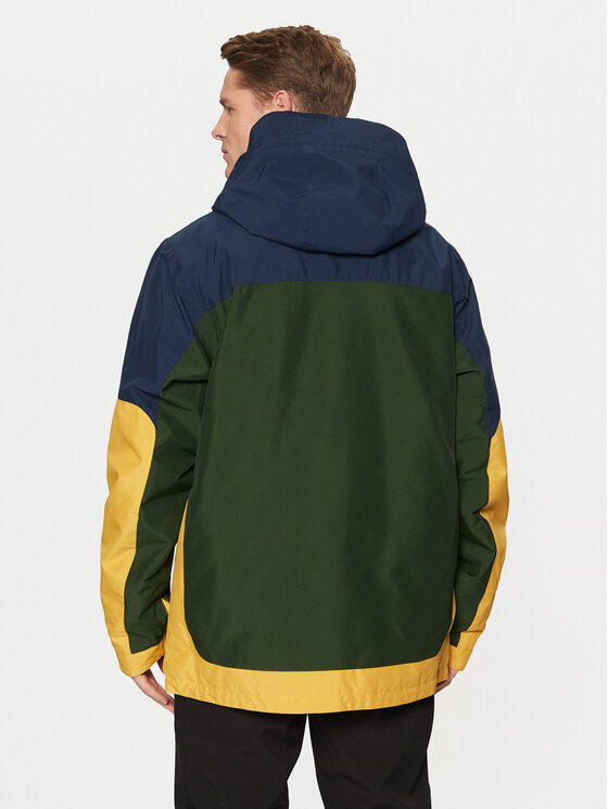 DC DC Μπουφάν για snowboard Defiant ADYTJ03084 Σκούρο μπλε Standard Fit
