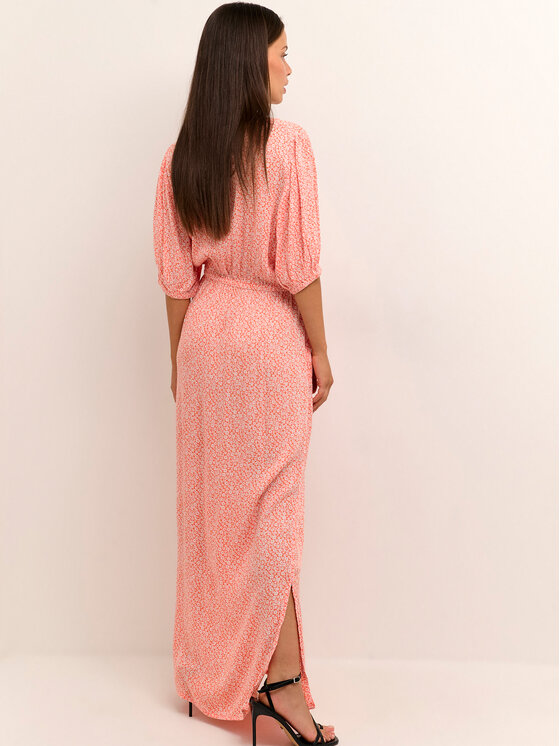 Kaffe Kaffe Літня сукня Isolde Amber 10507514 Оранжевий Regular Fit