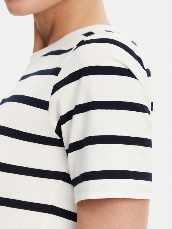 French Connection French Connection T-Shirt 76QZB Biały Regular Fit
