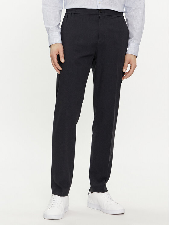 Tommy Hilfiger Pantaloni chino Chelsea MW0MW33933 Blu scuro Slim Fit, taglia : 34_30