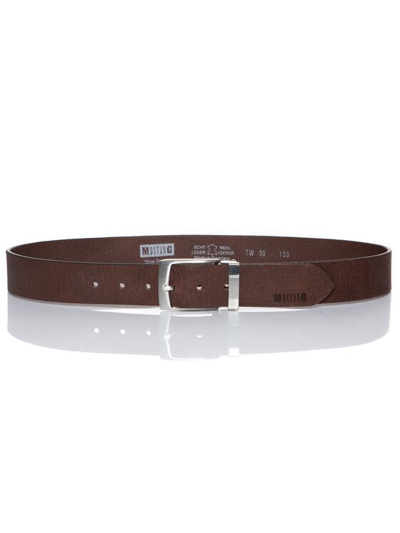 Mustang Mustang Pasek Męski BELT Brązowy