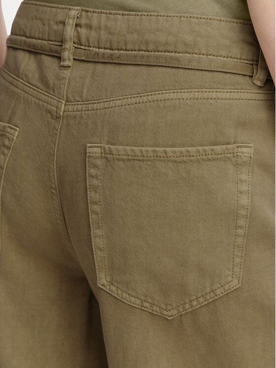 ONLY ONLY Jeans hlače Gianna 15372521 Khaki Straight Leg
