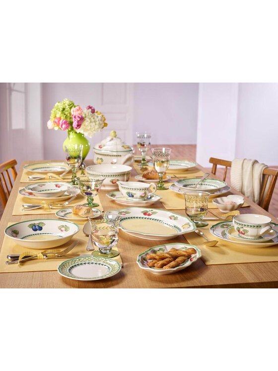 Villeroy & Boch Villeroy & Boch Talerz płaski French Garden Fleurence Villeroy & Boch Zielony