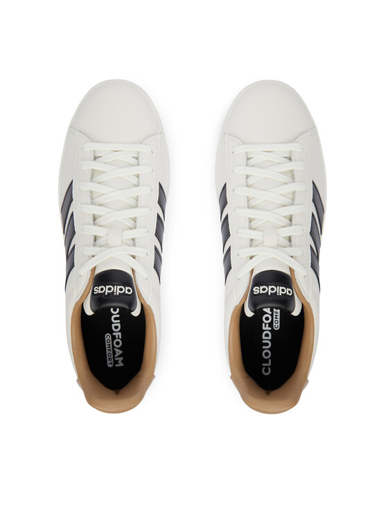 adidas adidas Sneakersy Grand Court 3.0 Shoes KH9521 Kremowy