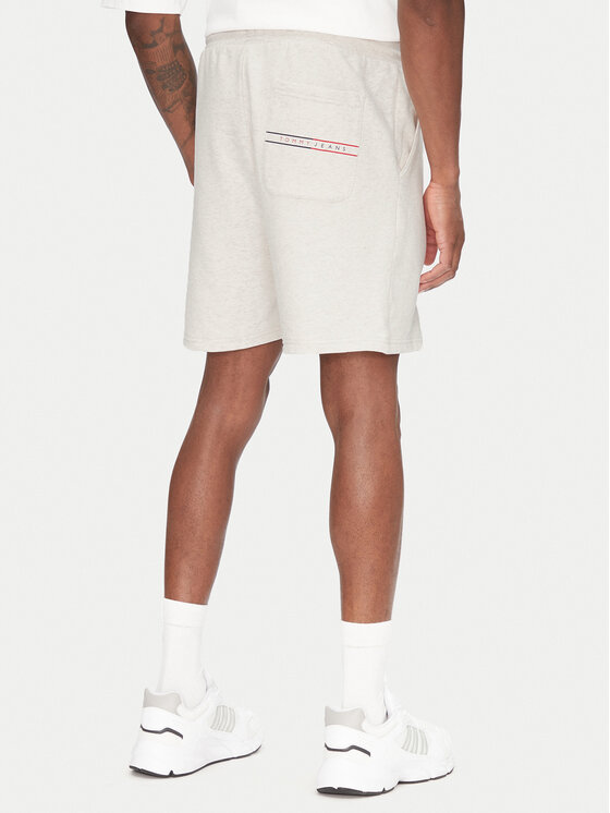 Tommy Jeans Tommy Jeans Spordišortsid Entry Graphic DM0DM21369 Beež Regular Fit