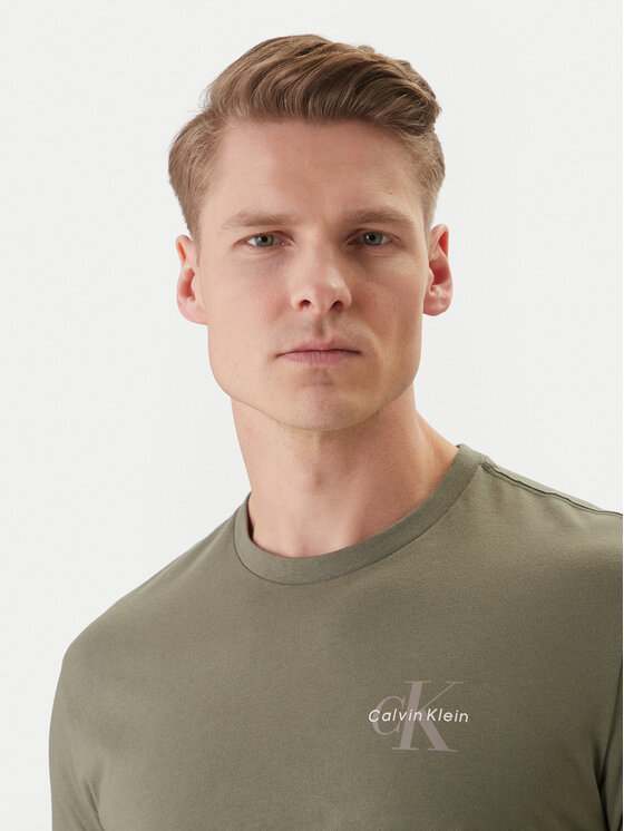 Calvin Klein Jeans Calvin Klein Jeans Tricou LV04RF278G Kaki Regular Fit