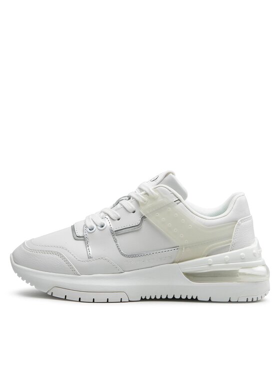 Calvin Klein Jeans Calvin Klein Jeans Sneakers Sporty Runner Comfair Laceup Tpu YW0YW00696 Bianco