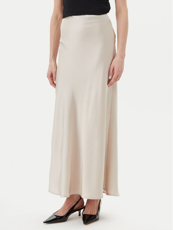 Bruuns Bazaar Bruuns Bazaar Maxi sukně Joanelle BBW4296 Écru Regular Fit