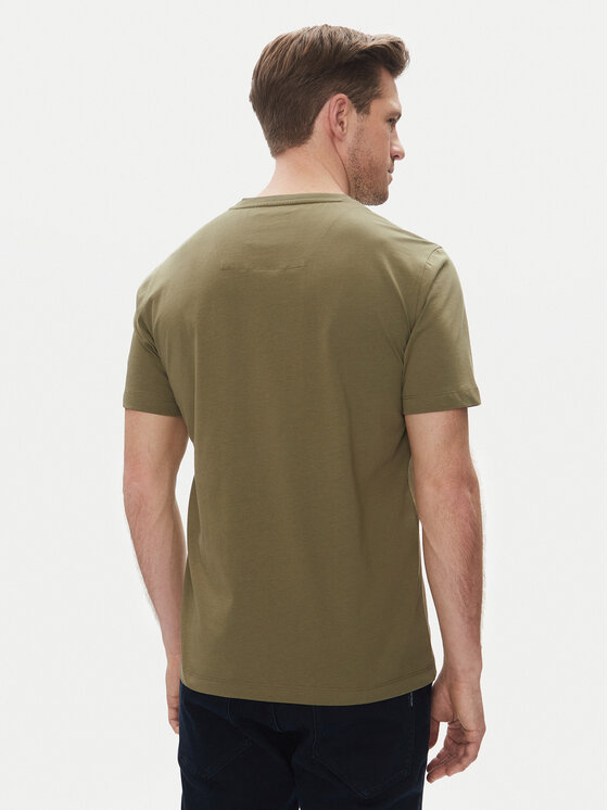 Aeronautica Militare Aeronautica Militare Marškinėliai 251TS1580J372 Chaki Regular Fit