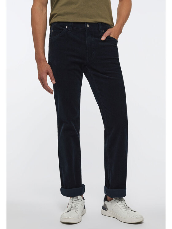 Mustang Mustang Pantaloni di tessuto TRAMPER Blu Regular Fit