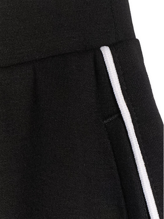 4F 4F Spodnie dresowe STREFA KIBICA Czarny Regular Fit